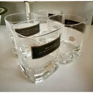 Vintage Chivas Regal Scotch Glasses, Toasting Whisky Tumblers, Collectible Bar